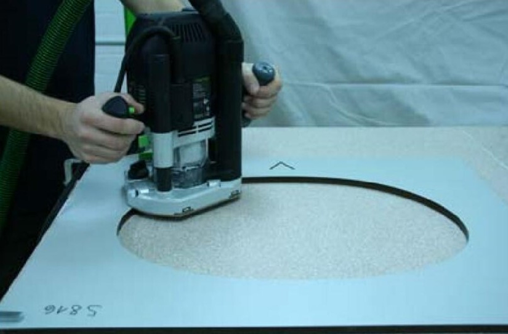 Вертикальный фрезер FESTOOL в систейнере и систейнер с оснасткой OF 2200 EB-Set 576220