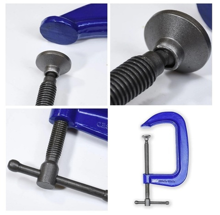 Струбцина G-образная 8 х 6,5 см, зажимное усилие до 1000 кг MaxPower М00021494