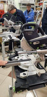 Торцовочная пила с протяжкой FESTOOL KAPEX KS 120 REB-Set-MFT с Многофункциональным столом MFT 576663