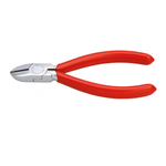 АКЦИЯ ВЕСНА 2026! Бокорезы 125 мм для электромеханика (Кусачки боковые) KNIPEX хром, обливные ручки, для мягкой и жесткой проволоки, рояльной струны KN-7603125