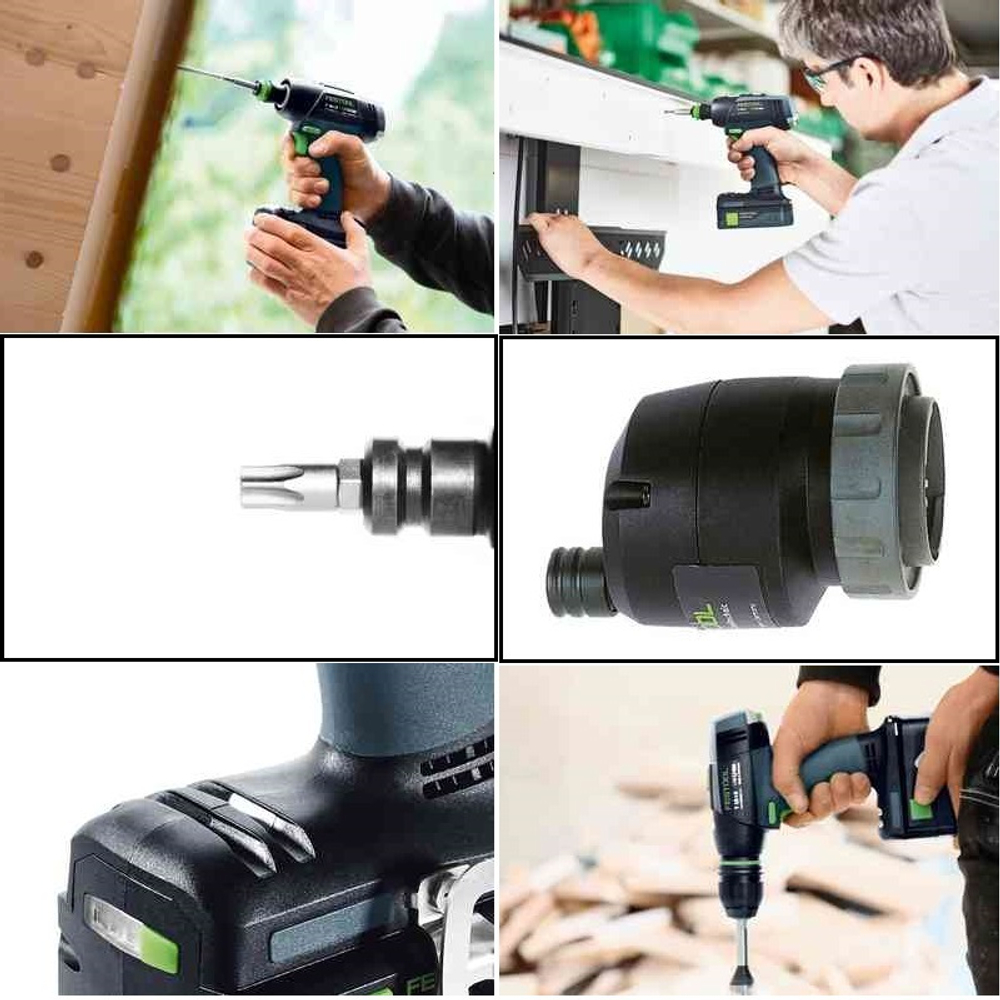 ХИТ! Аккумуляторная дрель-шуруповёрт  FESTOOL T 18+3-Basic 4,0 А в систейнере 576448