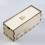 Новинка! Клин для колки дров ПЕТРОГРАДЪ модель 1, 200 / 53 мм в деревянной коробке М00024325