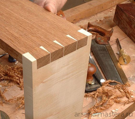 Японская столярная обушковая пила Shogun Dozuki Saw 240 мм 20 tpi прямая деревянная рукоять MCW-24H М00009203