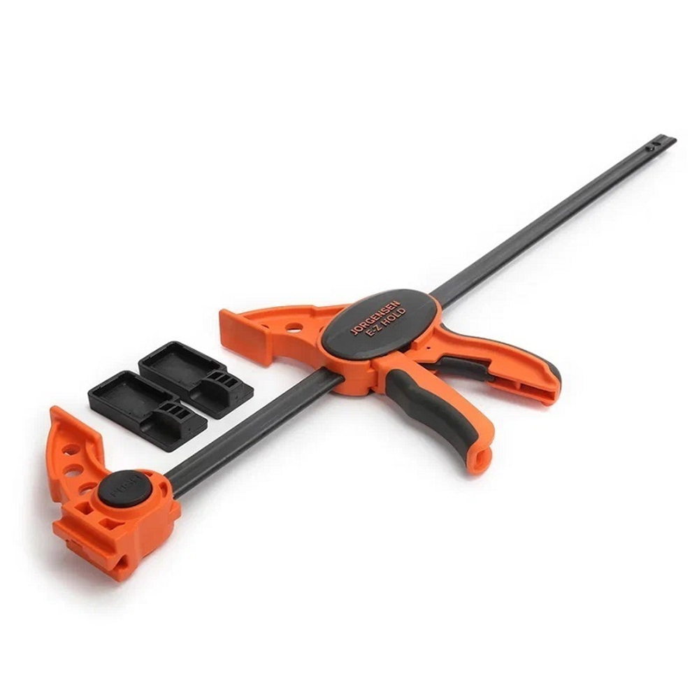 ХИТ! Струбцина быстрозажимная Heavy Duty E-Z HOLD 600 х 92 мм для тяжелых условий эксплуатации PONY JORGENSEN 33724