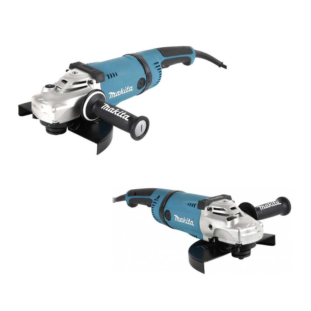 Новинка! Угловая шлифмашина УШМ Болгарка электрическая (сетевая) Makita GA 9030 SFK1 220В 2,4 кВт, диск 230 мм GA9030SFK1