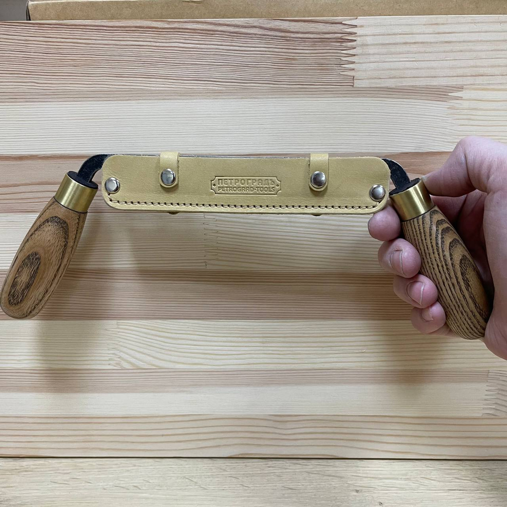 ХИТ! Скобель Петроградъ CKC2 130 мм Плоский П-образный РН-СКС.002-130 М00013183