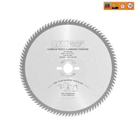 Диск пильный 120 x 20 x 1,8 / 1,2 -6 град TCG Z 36 CMT 296.120.36H