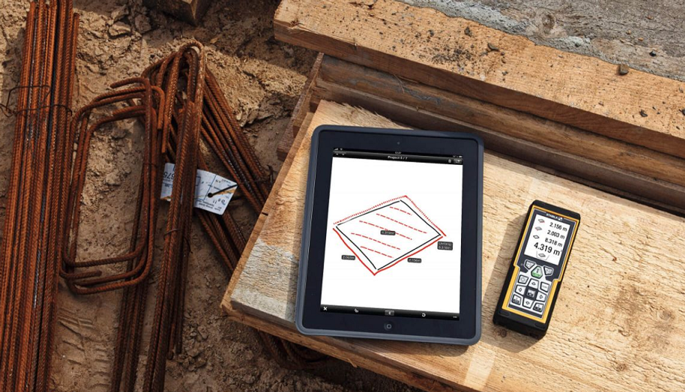 Лазерный дальномер LD 520 Bluetooth, 0,05 - 200 м, точность 1 мм  STABILA  18562