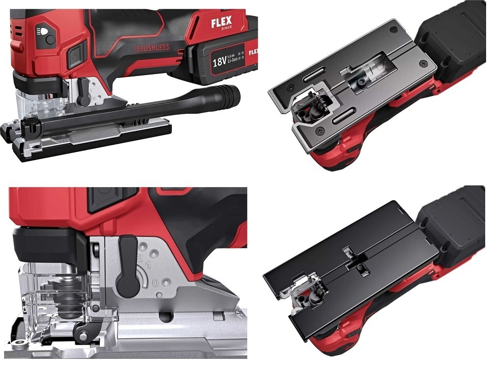 Новинка! Аккумуляторный лобзик 18 В JSB JS 18.0-EC C FLEX 485403