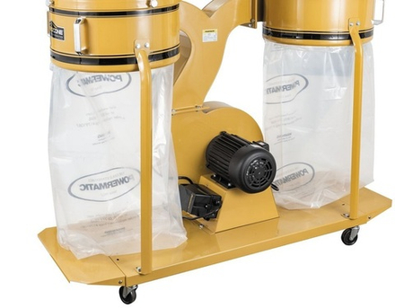 Стружкоотсос технология TurboCone, два накопителя 400В 2,25 кВт PM1900CK Powermatic 1792074K-RU