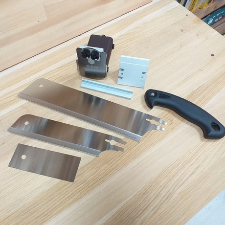 ХИТ! Набор стусло, пила Kataba Mini и полотно 265 мм Saw Guide Best ZetSaw 30107