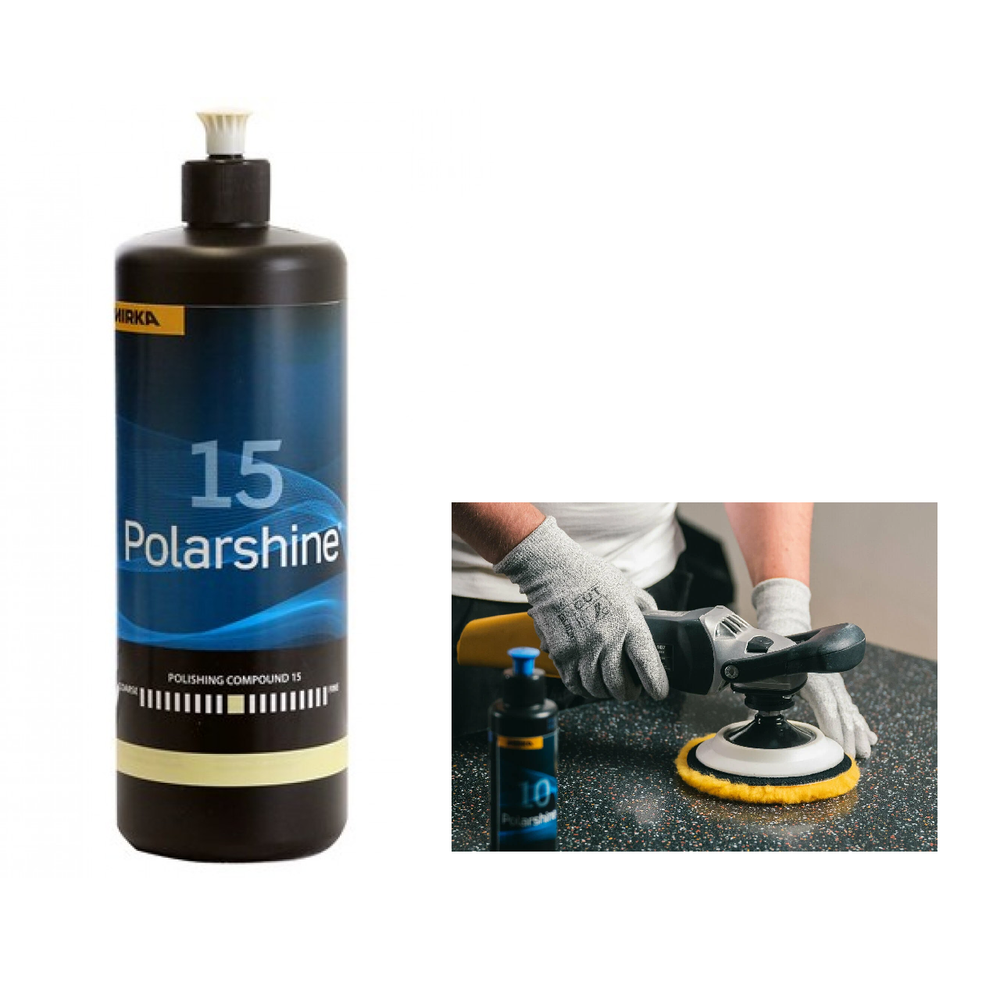 ХИТ! Полировальная паста Mirka Polarshine 15 1 л 7994015111