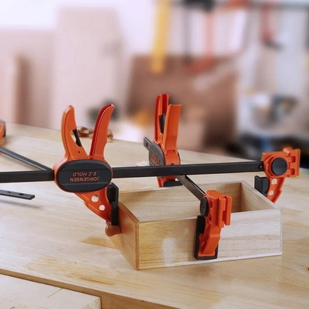 ХИТ! Струбцина быстрозажимная Heavy Duty E-Z HOLD 600 х 92 мм для тяжелых условий эксплуатации PONY JORGENSEN 33724