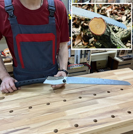 Новинка! Пила японская Silky Bigboy 360 мм 10 зуб / 30 мм 8,5 TPI складная, для плотницких работ, работы в саду, пикников, походов KSI635036 М00002516