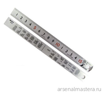 ХИТ! Линейка стальная матовая Shinwa PickUp 15 см (шкала - в см) 13131 М00008040