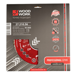 Новинка! Пильный диск Woodwork Профессионал 210 x 1,8 / 1,2 x 30 Z 56 A -5 10° ATB 8° для поперечного пиления 27.210.56