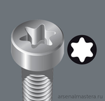 Набор 6 предметов ОТВЕРТКИ Kraftform Plus 367/6 TORX 028062 WERA WE-028062