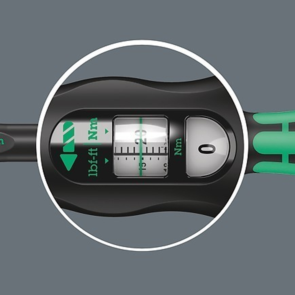 Новинка! Динамометрический ключ Click-Torque C 4 с трещоткой и реверсом 1/2 дюйм x 60-300 Nm, 595 мм WERA WE-075623
