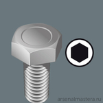ЛЕТОМ НИЖЕ! Набор 10 предметов БИТЫ торсионные с битодержателем, 1/4" C6.3 056161 Bit-Check 10 Universal 1 WERA WE-056161
