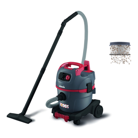 Новинка! Пылесос профессиональный строительный Starmix uClean ARDL-1420 EHP, 1,4 кВт, 20 л, класс L, функция синхронизации работы с электроинструментом, система виброочистки фильтра, для сухой и влажной уборки 020198