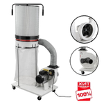 ХИТ! Вытяжная установка мощная / Стружкоотсос объем 150 л 1200 м3 / ч 230 В JET DC-1200CK-M 10000078M