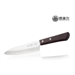 Шеф Нож японский Кухонный Поварской Kanetsugu Special Offer длина лезвия 180 мм сталь AUS-8/SUS410 3 слоя, рукоять розовое дерево, заточка 5000 Tojiro 2004