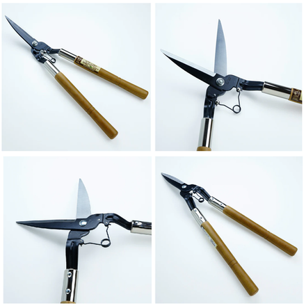 Новинка! Японские ножницы для живой изгороди и травы Dokan Shozo 150 мм / 520 мм КОРОТКИЕ модельные М00021079