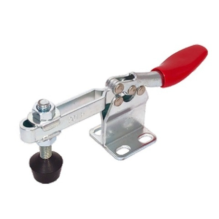 ХИТ! Зажим механический с горизонтальной ручкой усилие 40 кг Woodwork GH-201-H