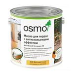 ХИТ! Масло для террас и лестниц с антискользящим эффектом Osmo 430 бесцветное шелковисто-матовое 2,5 л Anti-Rutsch Terrassen-Ole для наружных работ Osmo-430-2,5 11500073