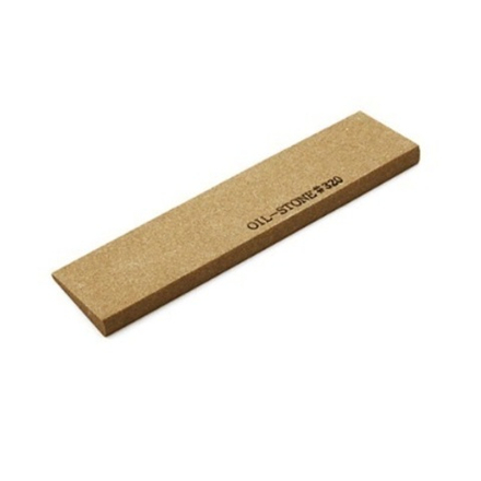 Брусок абразивный масляный японский скошенный 320 грит 25 х 6 х 2 х 100 мм Oil Stone Suehiro MT OС-62N М00017986
