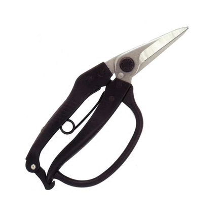 Новинка! Японские ножницы для молодых побегов Kamaki Z-21K, закрытая рукоять, 55 мм / прямое лезвие 210 мм, Секатор для резки больших и малых веток М00016782