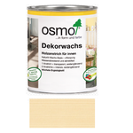 Прозрачная краска на основе масел и воска Osmo 3101 Бесцветное 0,75 л Dekorwachs Transparent для внутренних работ Osmo-3101-0.75 10100002