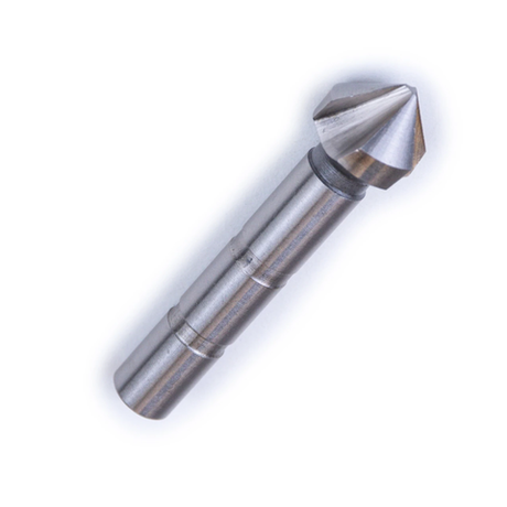 Новинка! Зенковка коническая GOLDRATIO D16.5 мм, 90 градусов, хвостовик 10 мм. Для финишной обработки отверстий в металлических заготовках и деталях из твердых пластиков М00024983