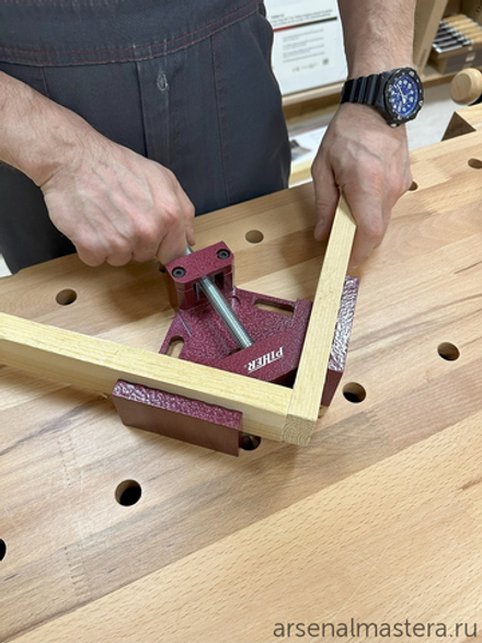 ХИТ! Тиски для угловых соединений (Струбцина угловая) A-20 Piher 30002 М00005921