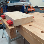 ХИТ! Набор из 4 шт Верстачные упоры для отверстия 19 мм (3/4 д) Woodwork PCH-BD4