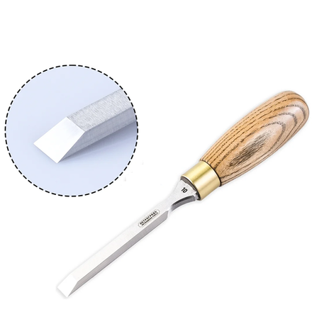 Новинка! Стамеска ПЕТРОГРАДЪ серия НЕВА 10 мм укороченный клинок Butt chisel М00023136