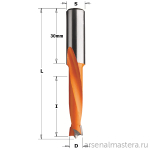 Сверло HW для присадочного станка 8 x 35 x 70 Z2 плюс 2 S 10 x 30 RH CMT 311.080.11