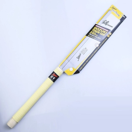 ЗИМОЙ ДЕШЕВЛЕ ХИТ! Японская столярная обушковая пила Dozuki Saw 240 мм 25 tpi деревянная рукоять, для пиления поперек и вдоль волокон Shogun М00023810