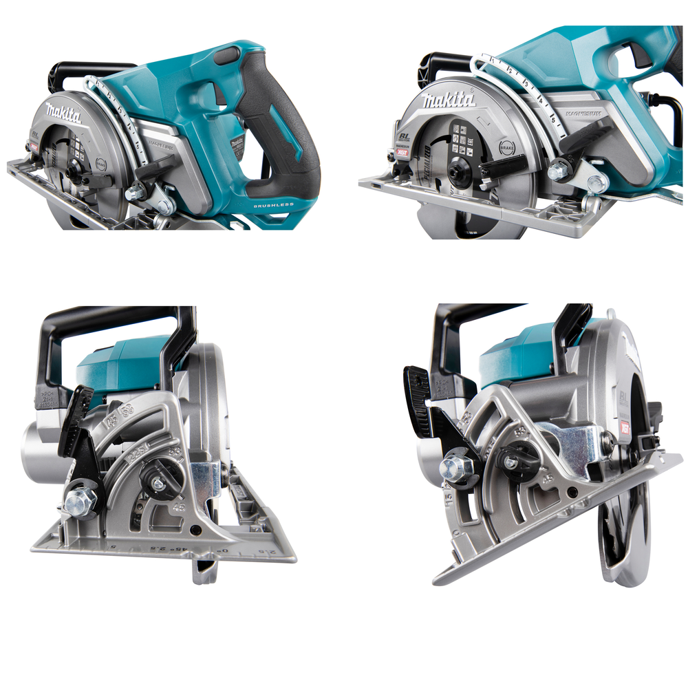 СУПЕР ЦЕНЫ! Аккумуляторная дисковая пила Makita XGT BL 40В, 6400 об/мин, диск 185 мм RS001GZ