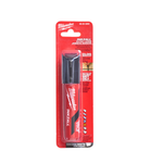 Новинка! Маркер строительный черный 1 шт СУПЕР БОЛЬШОЙ Milwaukee INKZALL Black XL Chisel Tip, для ОСП, бетона, деревянных, металлических, пластиковых и керамических поверхностей 4932471558