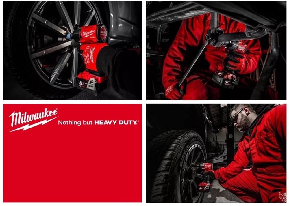 ХИТ! Легкий старт: Аккумуляторный импульсный гайковерт Milwaukee M18 FUEL FMTIW2F12-0X 4933478449