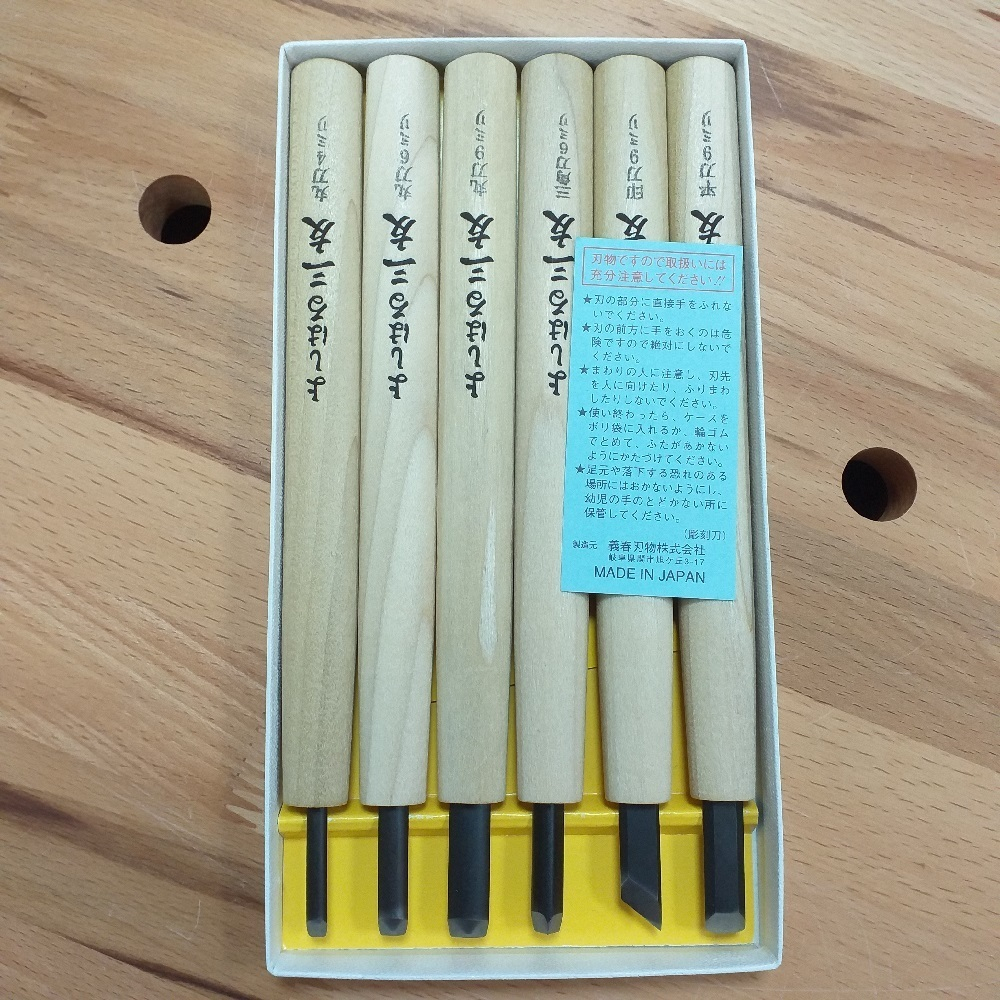 ХИТ! Набор японских резцов профессиональных Miki Tool Y-6 М00013799