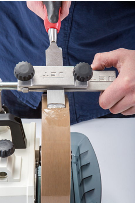 Приспособление для заточки ножей рубанков и столярного инструмента JET для точильно-шлифовального станка JSSG-8-M/10 708029