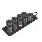 СКИДКИ НА MAXIМУМЕ! Набор 10 предметов ГОЛОВКИ торцевые ударные WERA Belt C Impaktor 1, 1/2", 13 - 21 x 38 мм WE-004580