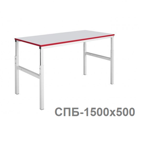 Новинка! Стол промышленный базовый СПБ Gresson 1500 х 500 общепромышленное исполнение СПБ-1500х500
