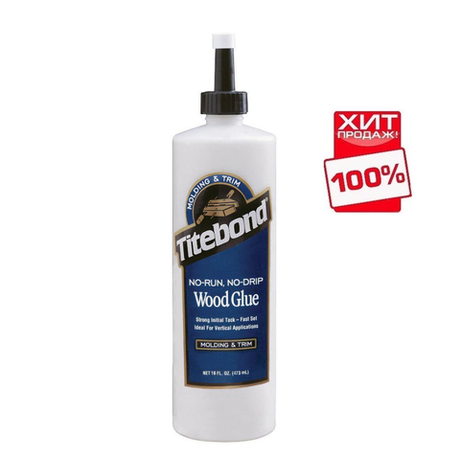 ХИТ! Клей Quick Thick 473 мл быстродействующий для внутренних работ Titebond TB2404