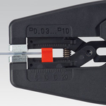 2025 ВЫГОДНЕЕ! Стриппер автоматический 195 мм, MultiStrip 10, 0.03 - 10 мм2 AWG 32-8, 12 42 195 KNIPEX KN-1242195SB