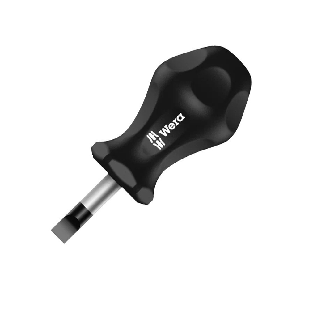 Короткая отвертка шлицевая для карбюратора 336 1 x 5,5 x 25 мм WERA 110070