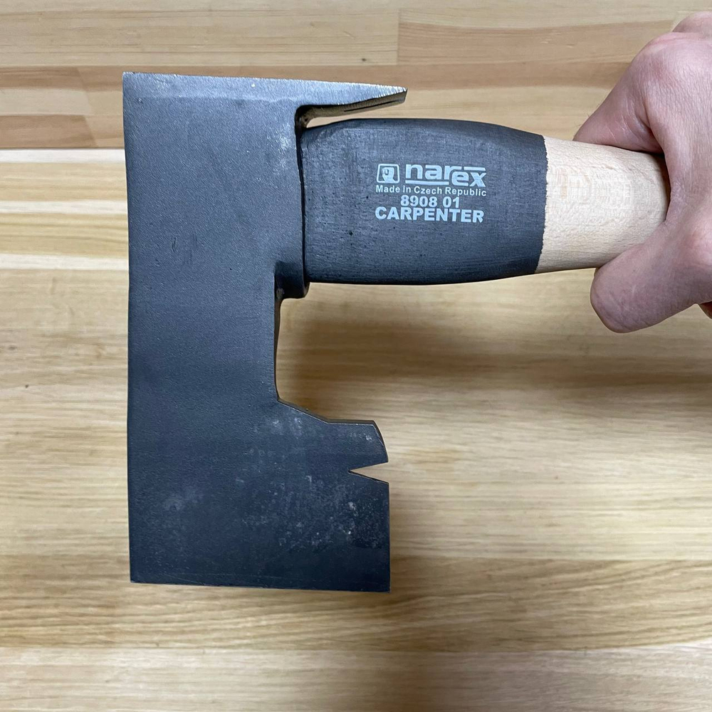 ХИТ! Топор 90 x 165 x 400 мм 842 гр правый NAREX 890801