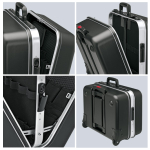 Новинка! Чемодан для инструментов Big Twin Move, материал ABS, черного цвета ПУСТОЙ KNIPEX KN-002141LE